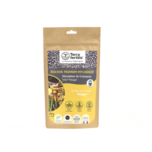 Biochar mycorhizé fertilisant potager