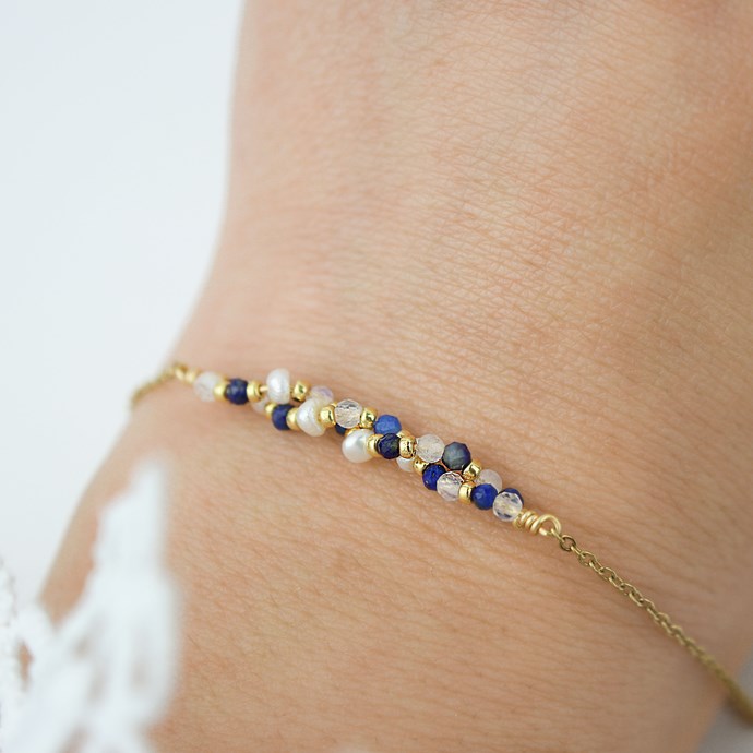 Collier Plastron En Perles Tressées Style Choker Pas Cher