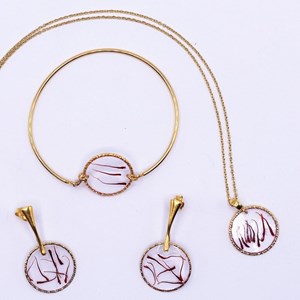 Bracelet jonc doré à l'or fin