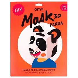 Omy masque 3d panda - dès 3 ans - moment