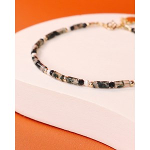 Bracelet - oudis vert - or