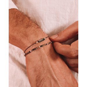 Bracelet - oudis vert - or