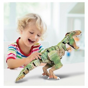 Maquette de dinosaure en cartons