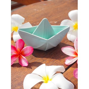 Jouet de bain bateau origami