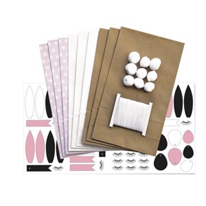 9 sacs lapins à construire