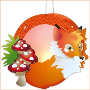 Lanterne lumineuse à construire - renard