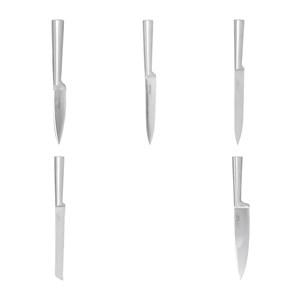 Bloc de 5 couteaux kimono bambou