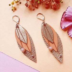 Boucles d'oreilles pop melon