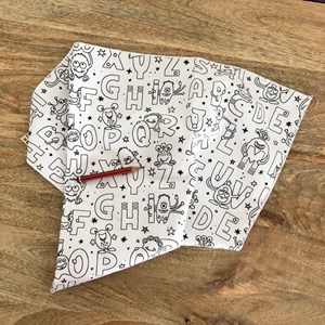 Set de table à colorier