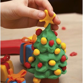 Pâte à modeler végétale verte