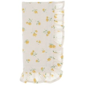 Set 2 serviettes en coton jaune