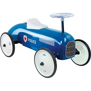 Porteur voiture vintage police