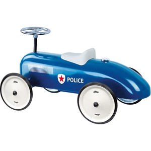 Porteur voiture vintage police