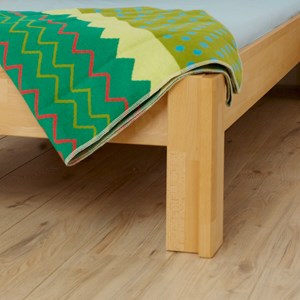 Lit simple 90 x 200 cm destyle naturel