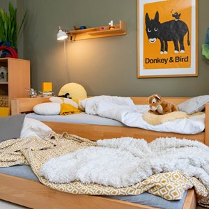 Lit gigogne destyle naturel