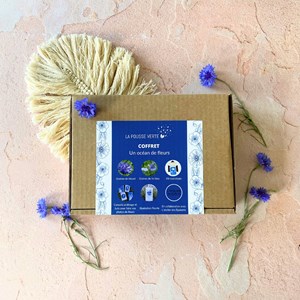 Coffret cyanotype et graines de fleurs