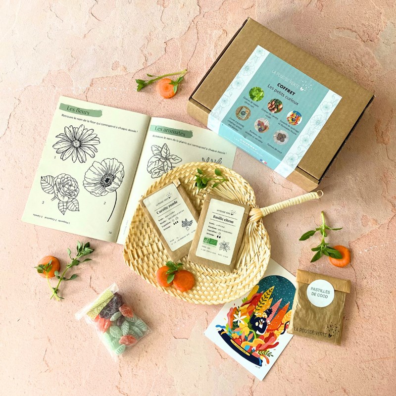 La Pousse Verte - Coffret jardinage enfants diy créatifs