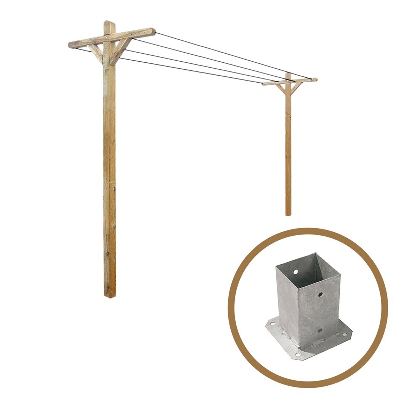 Kit étendoir à linge extérieur sévill...