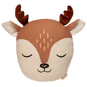 Coussin 32x34cm sienna nobodinoz brown