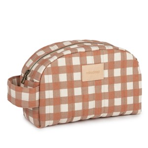 Trousse de toilette hyde park terracotta