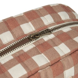 Trousse de toilette hyde park terracotta