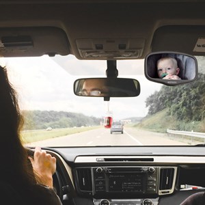 Miroir rétroviseur avant double fix