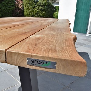 Table en teck massif 240 cm, mucen