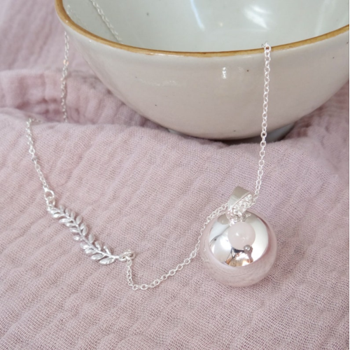Madeleine Et Maman - Bola feuille argent quartz