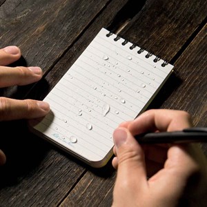 5 carnets étanches tout temps 8x13 cm