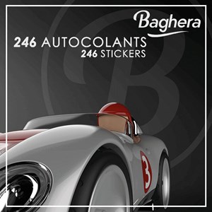 Planche de stickers - déco voitures