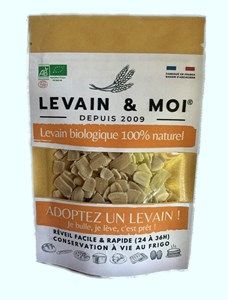 Levain bio 100% naturel - paillettes 50g