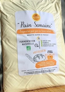 Mix pain semaine - pain levain bio 1kg