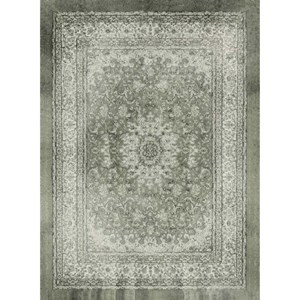 Tapis leonardo en coton vert 58x110