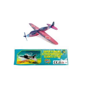 Avion plein air styro 19cm