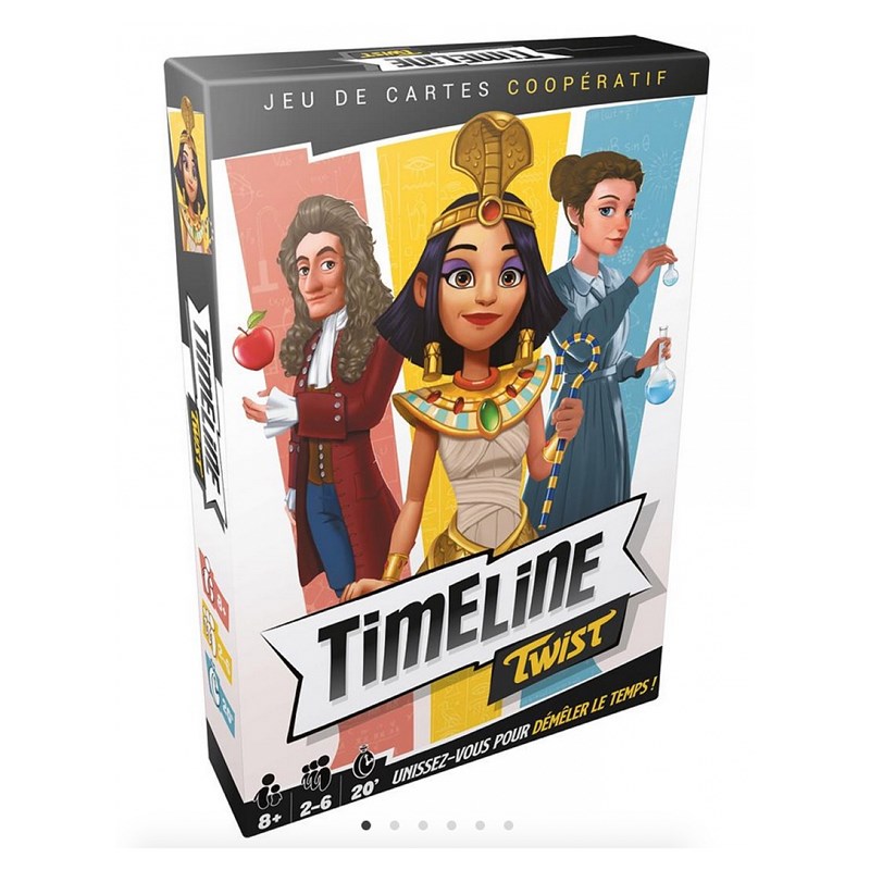 Éditions Asmodee - Timeline twist jeux de carte