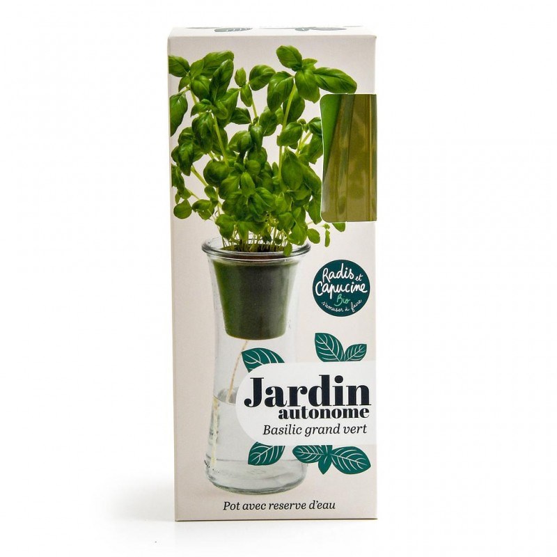 Radis Et Capucine - Jardin autonome basilic grand vert bio