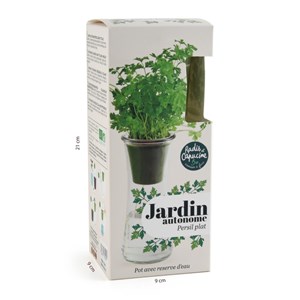 Jardin autonome : persil - bio