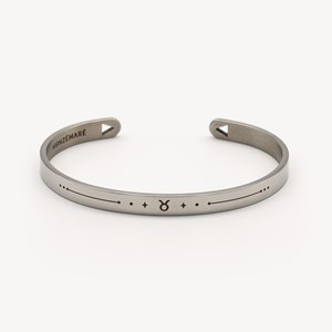 Bracelet homme jonc - zodiaque taureau