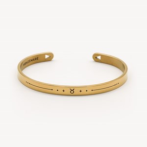 Bracelet homme jonc - zodiaque taureau