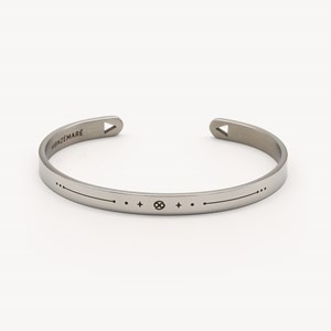 Bracelet homme jonc - zodiaque cancer