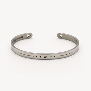 Bracelet homme - jonc zodiaque verseau