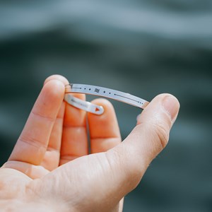 Bracelet homme - jonc zodiaque verseau