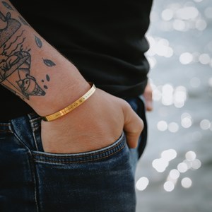 Bracelet homme verseau - jonc zodiaque