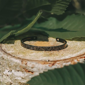 Bracelet jonc homme - topo - randonnée