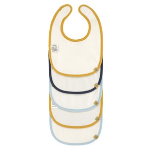 Lot de 5 bavoirs en éponge imperméa