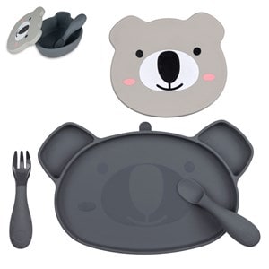 Set repas en silicone koala