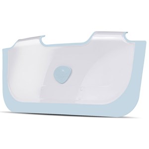 Réducteur de baignoire bleu