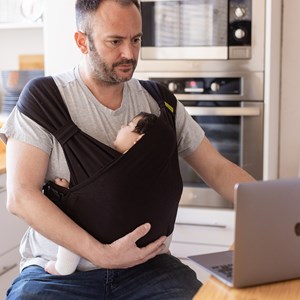 Porte-bébé hybride boba bliss noir