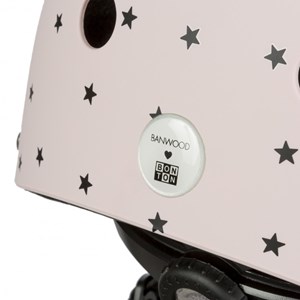 Banwood casque bonton rose