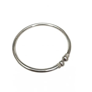 Bracelet argent jonc